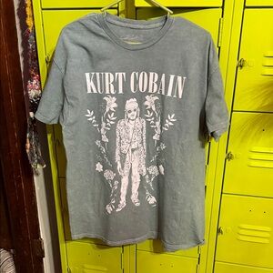 Kurt Cobain Graphic Tee - Green